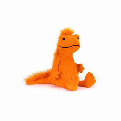 Jellycat Cruz Crested Newt Australia | 789340KLO